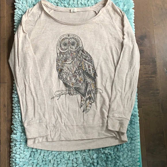 Owl Long Sleeve Sweater - Picture 1 of 2